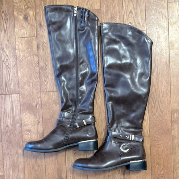 Women Sz41 High Boots - Picture 2 of 6